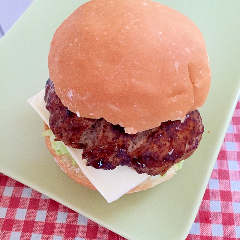 わさびで！チーズバーガー☆