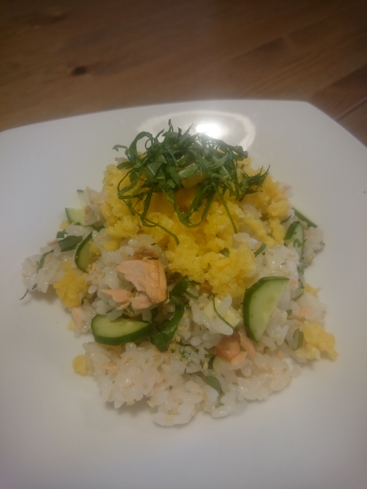 冷ご飯が華やかに変身 塩鮭とチーズの簡単まぜ寿司 レシピ 作り方 By Akkiki 楽天レシピ 冷ご飯が華やかに変身 塩鮭とチーズの簡単まぜ寿司 レシピ 作り方 By Akkiki 楽天レシピ