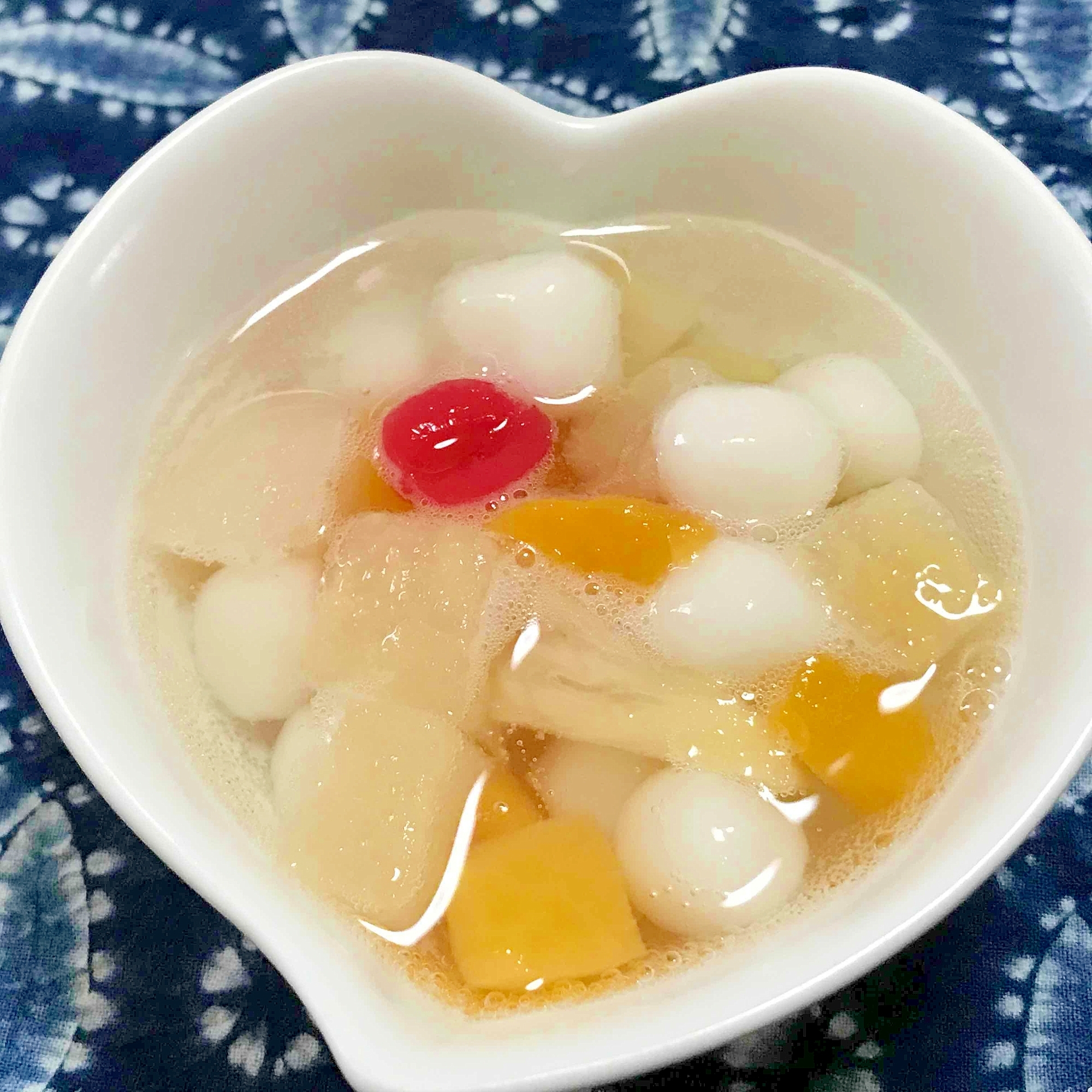 ミニ白玉だんご入りフルーツポンチ レシピ 作り方 By けいちゃん088 楽天レシピ ミニ白玉だんご入りフルーツポンチ レシピ 作り方 By けいちゃん088 楽天レシピ