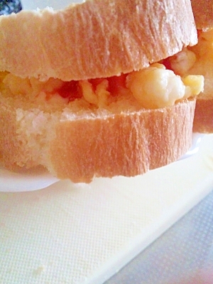 食パンで☆玉子サンド