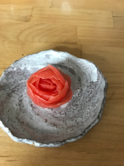 トマトの薔薇 飾り切り レシピ 作り方 By あとぶー 楽天レシピ トマトの薔薇 飾り切り レシピ 作り方 By あとぶー 楽天レシピ