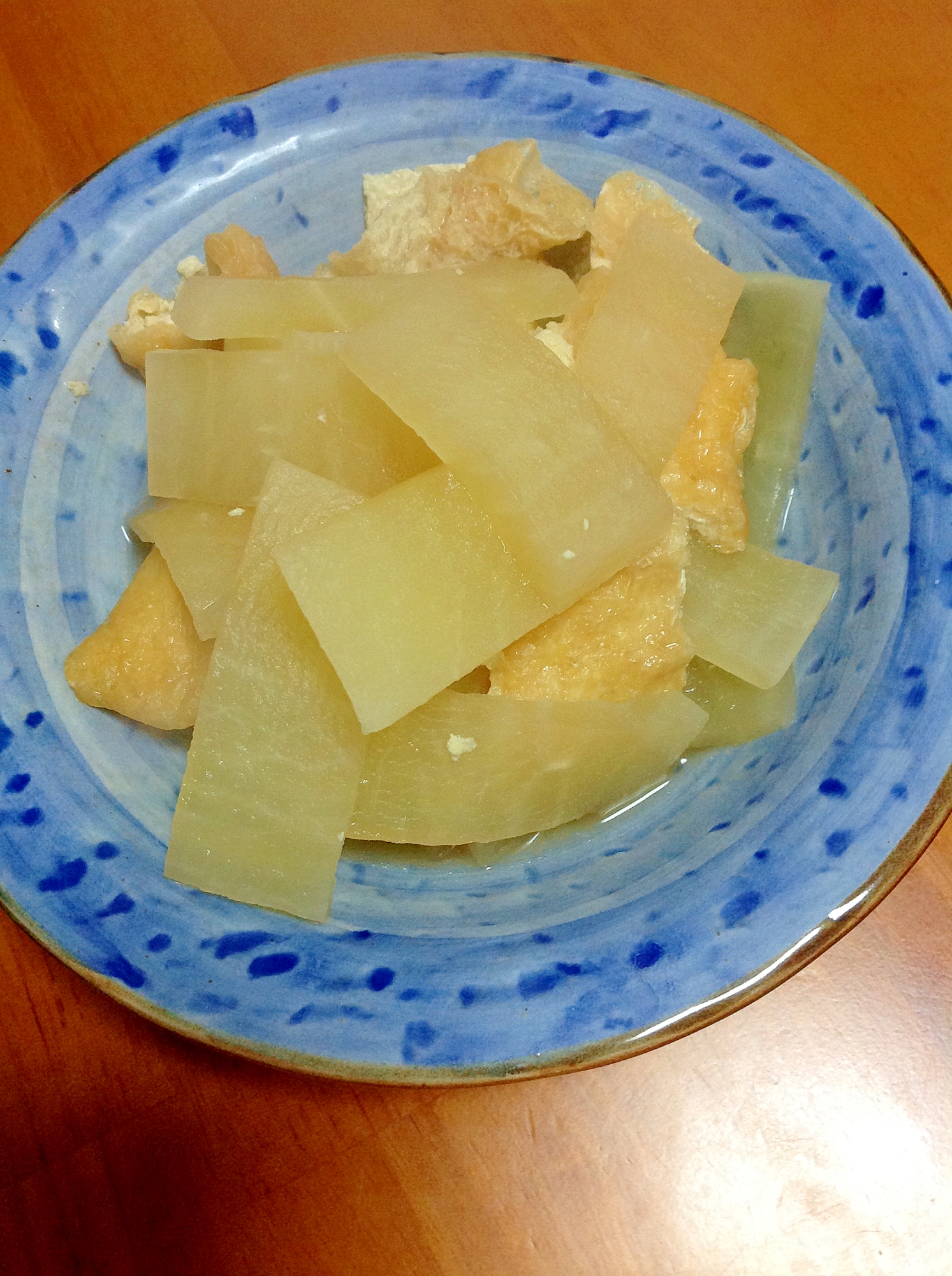 大根油揚げ煮物