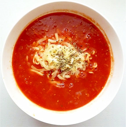 トマトジュースで トマトチーズラーメン レシピ 作り方 By Liqueur 楽天レシピ トマトジュースで トマトチーズラーメン レシピ 作り方 By Liqueur 楽天レシピ