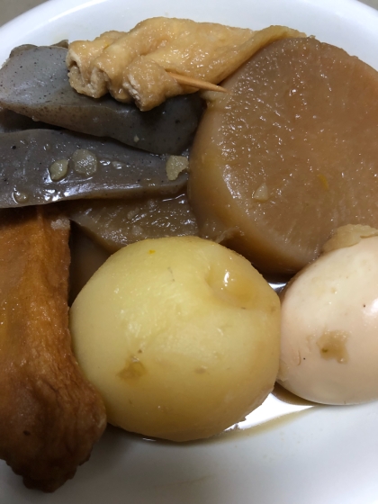 がんもと大根のみそおでん風煮