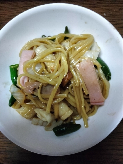 野菜たっぷりやきそば