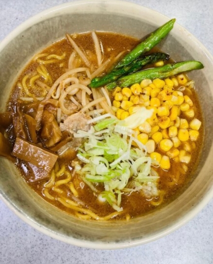 味噌バターコーンラーメン♪