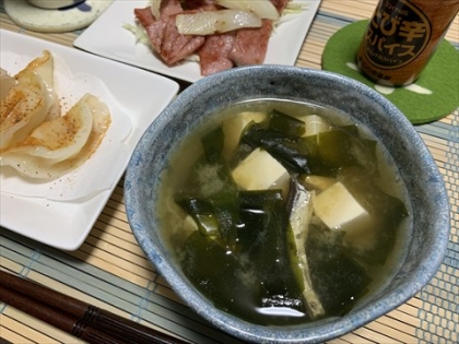 豆腐のお味噌汁☆