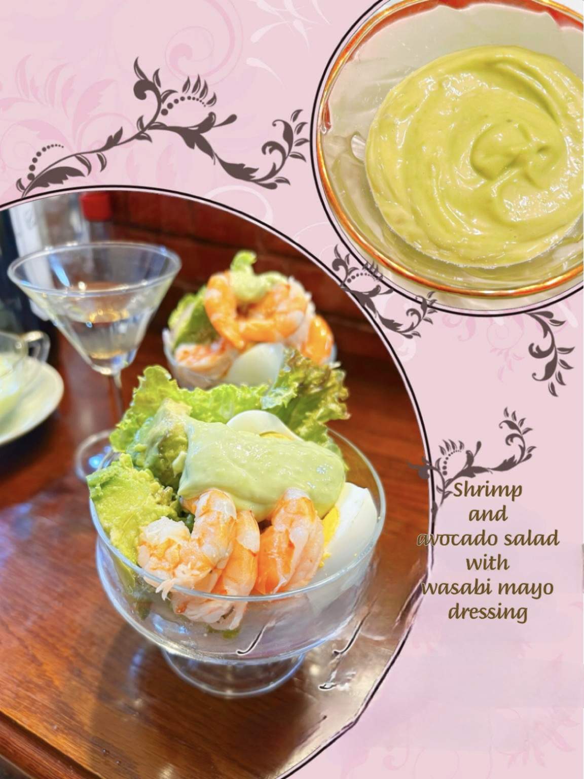 ☆★国産チーズ入り♪ワサビマヨドレとサラダ★☆