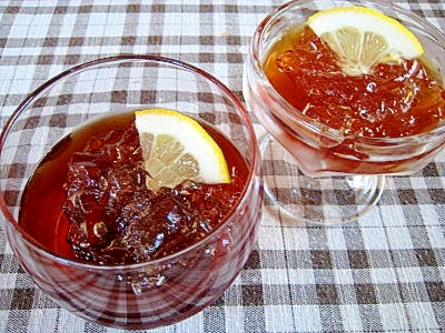 ティーバックde簡単 紅茶ゼリー レシピ 作り方 By Uzuratukune3 楽天レシピ