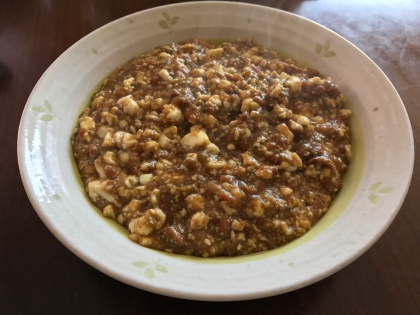 ああやさん♪このカレー豆腐でヘルシーなのにめっちゃ美味しい♡
晩御飯用に作ったのに私お昼にガッツリ食べちゃったよ(*≧∀≦*)
レシピありがとです♡ご馳走様〜♡