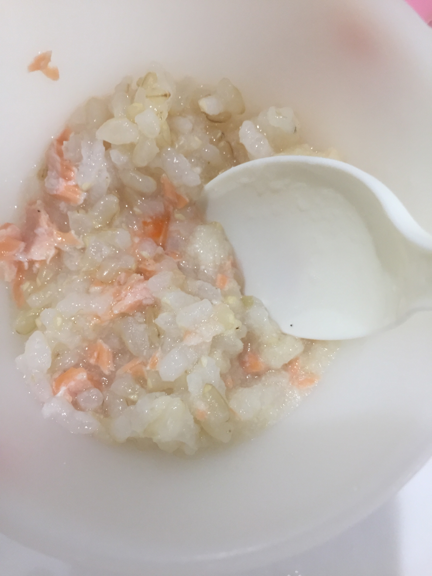 生鮭の切り身入り塩雑炊 レシピ 作り方 By のこ311 楽天レシピ