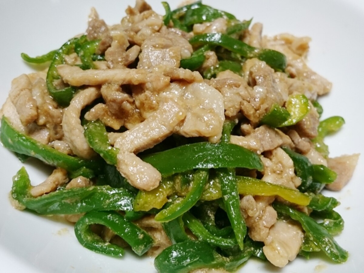 フライパンで簡単 生姜焼き風豚肉とピーマンの炒め物 レシピ 作り方 By かわいい無料イラストフリー素材ベクターデータ 楽天レシピ フライパンで簡単 生姜焼き風豚肉とピーマンの炒め物 レシピ 作り方 By かわいい無料イラストフリー素材ベクターデータ 楽天レシピ