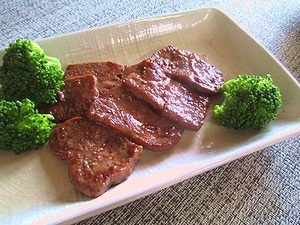 お弁当にも☆牛肉の柚子胡椒焼き