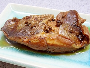 (゚o゚;;鯛の塩麹甘辛煮
