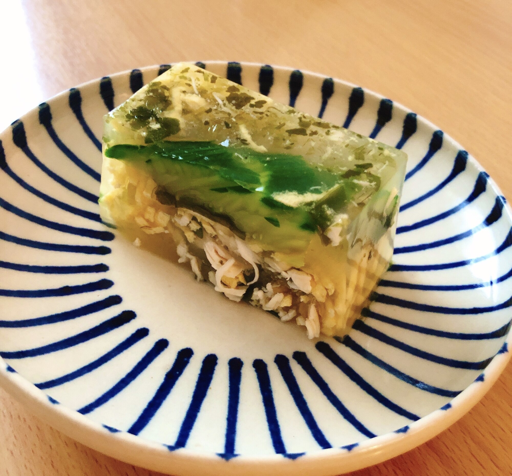 鳥ササミと錦糸卵の煮凝り風先付 レシピ 作り方 By Foggie 楽天レシピ