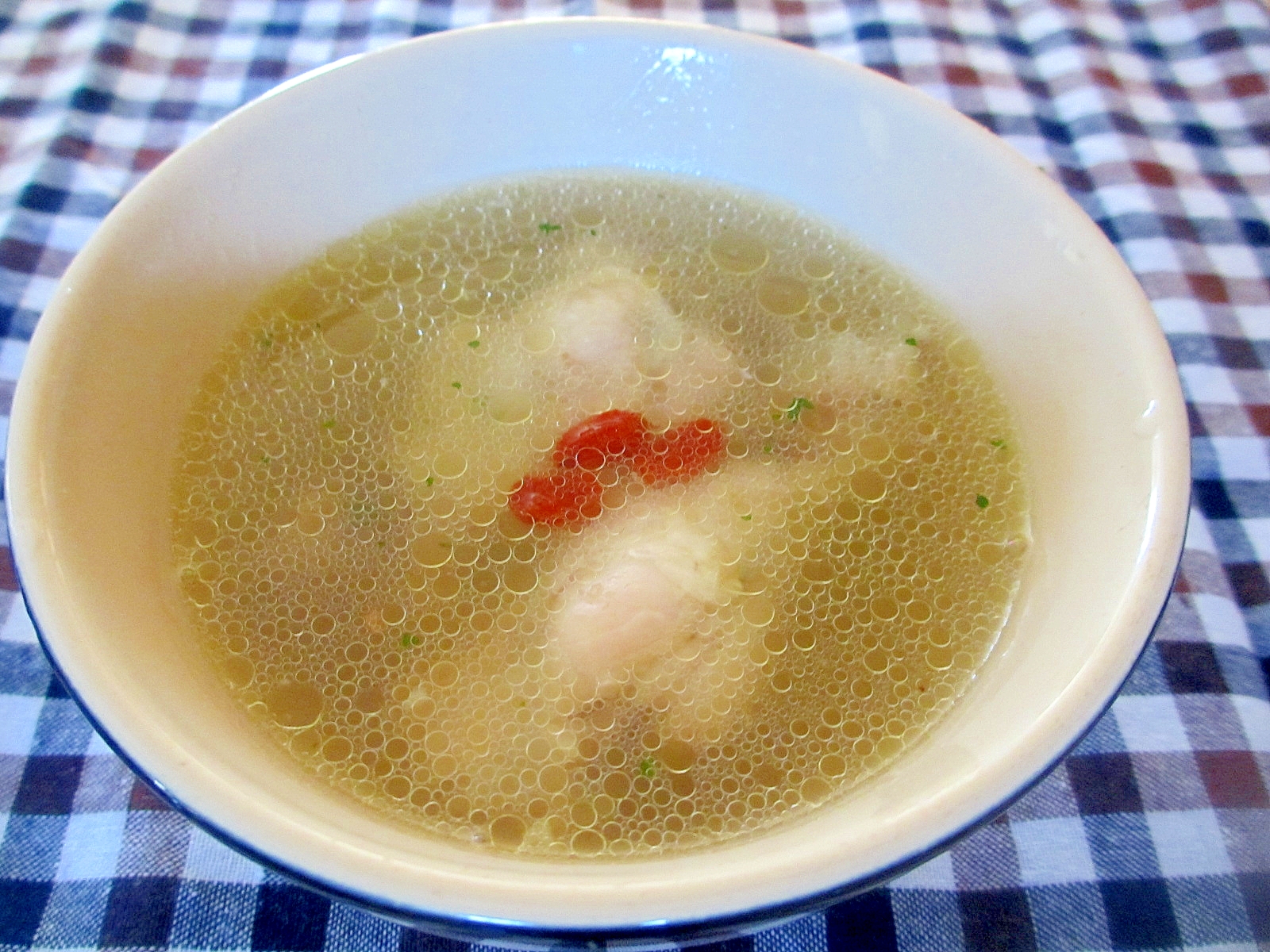 手羽元のサムゲタン風スープ