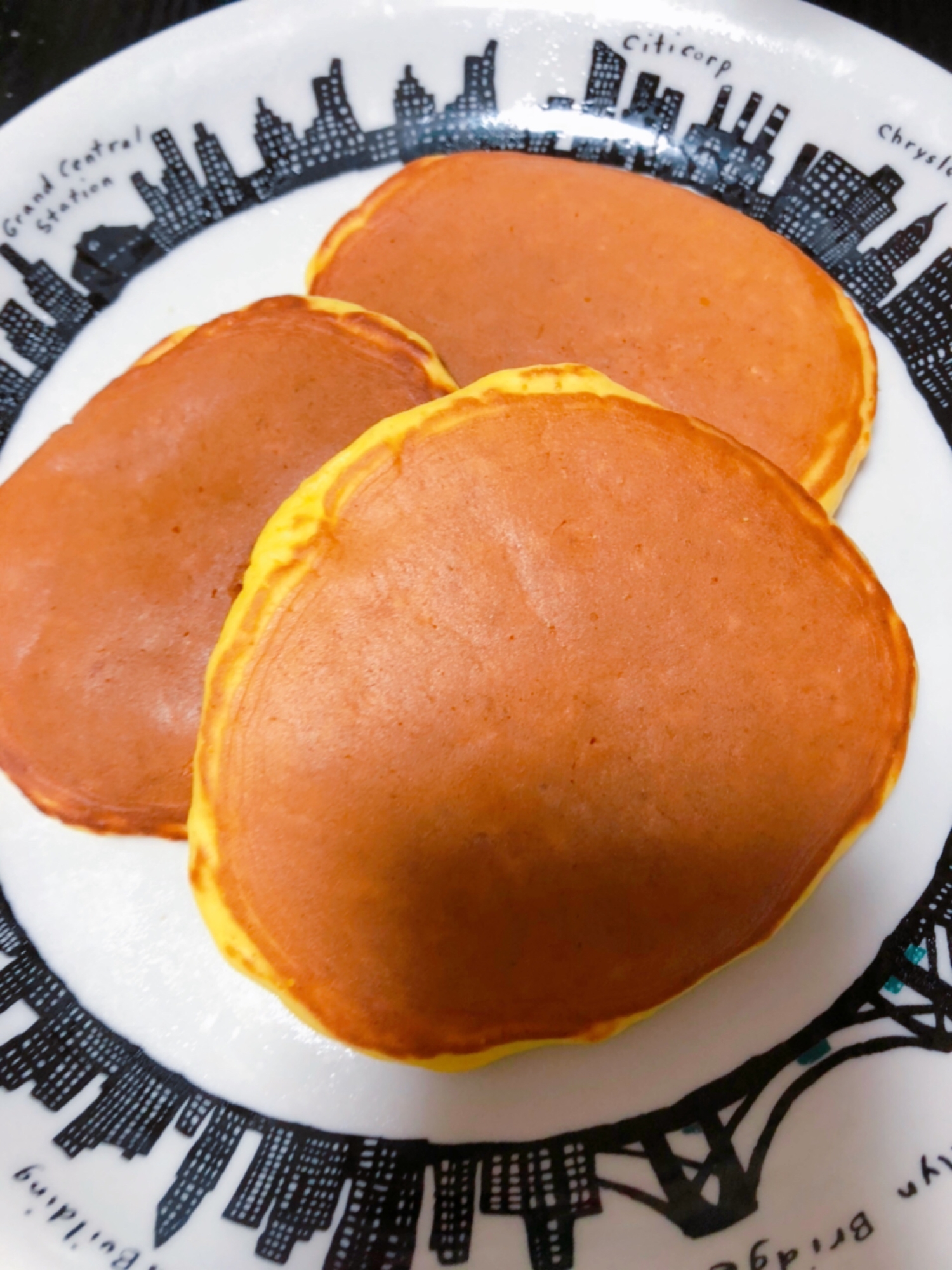 手掴み食べ練習に♩にんじんホットケーキ