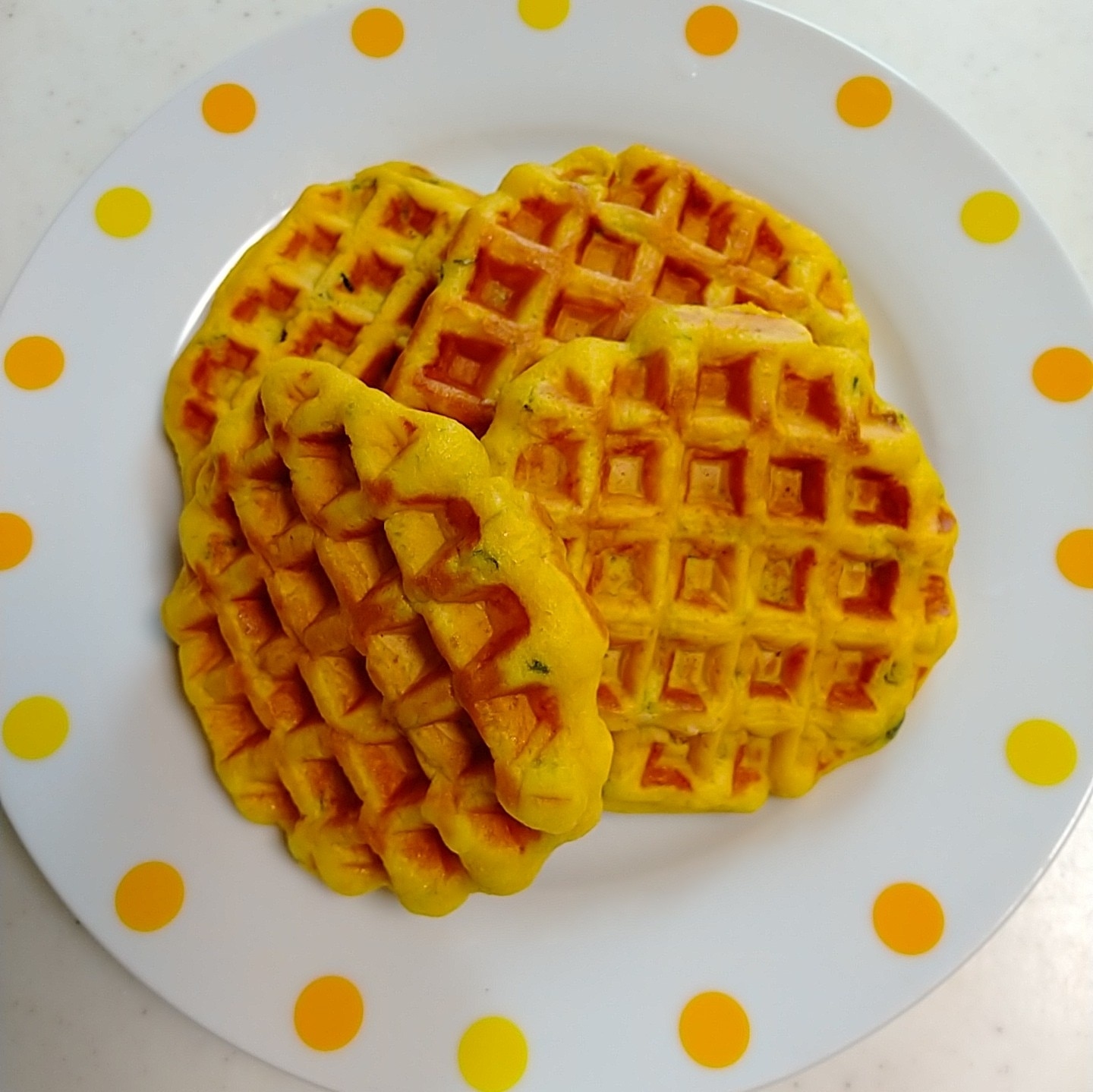 ☆ハロウィン☆かぼちゃHMワッフル☆ レシピ・作り方 by ももmomoうさ