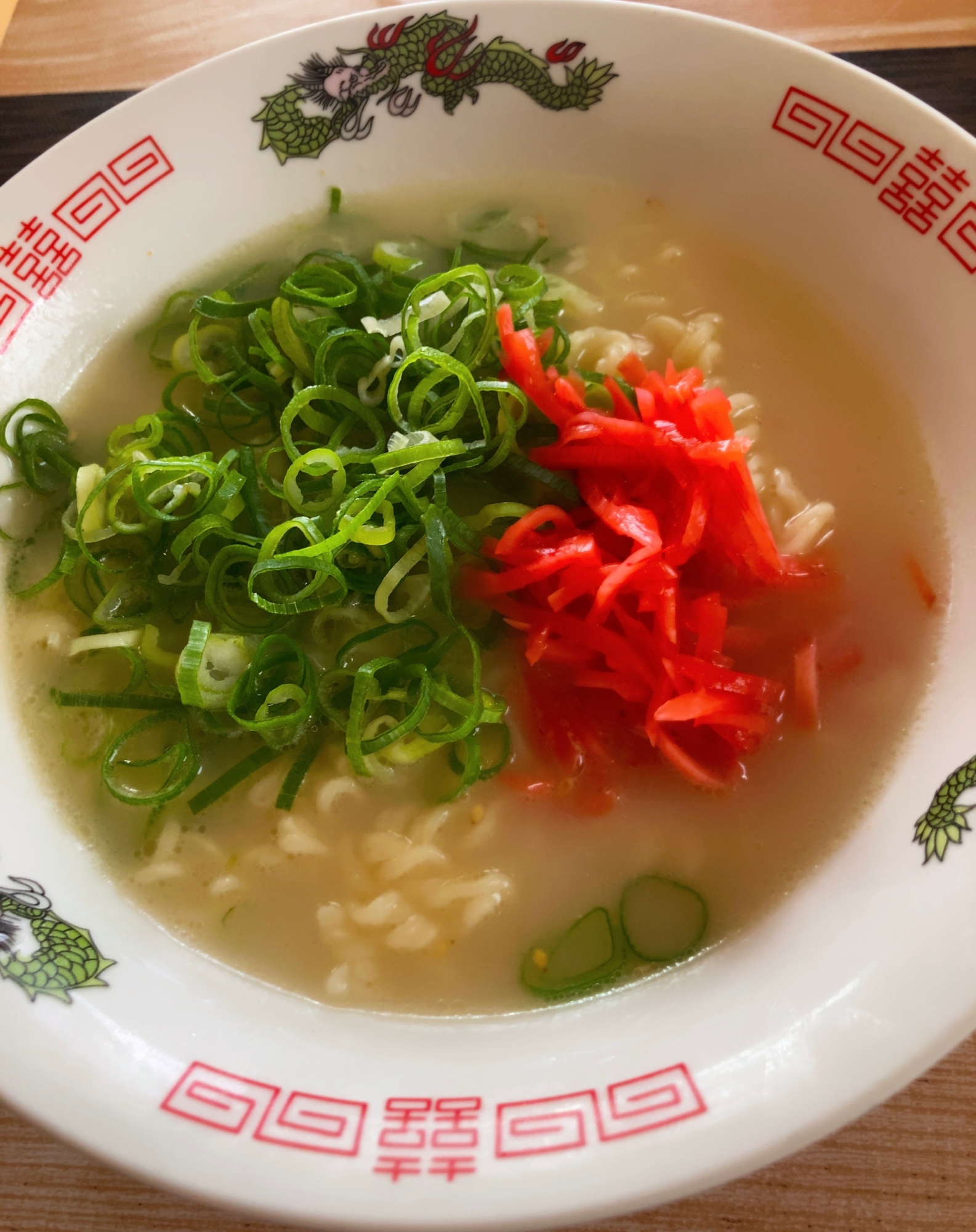 チョッピリ豆乳、豚骨ラーメン