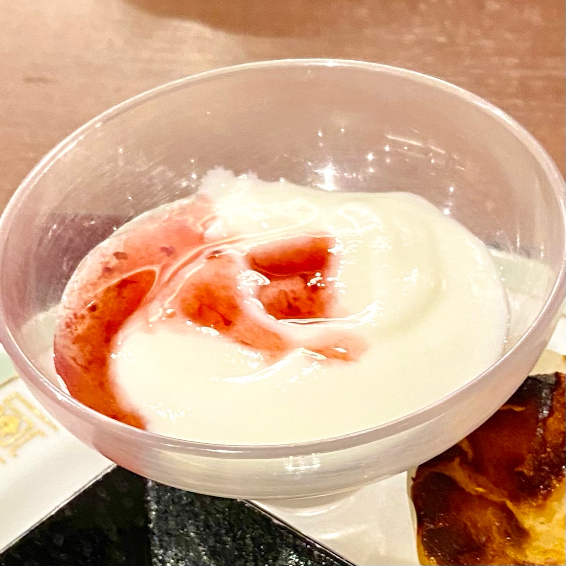 いちごのヨーグルト