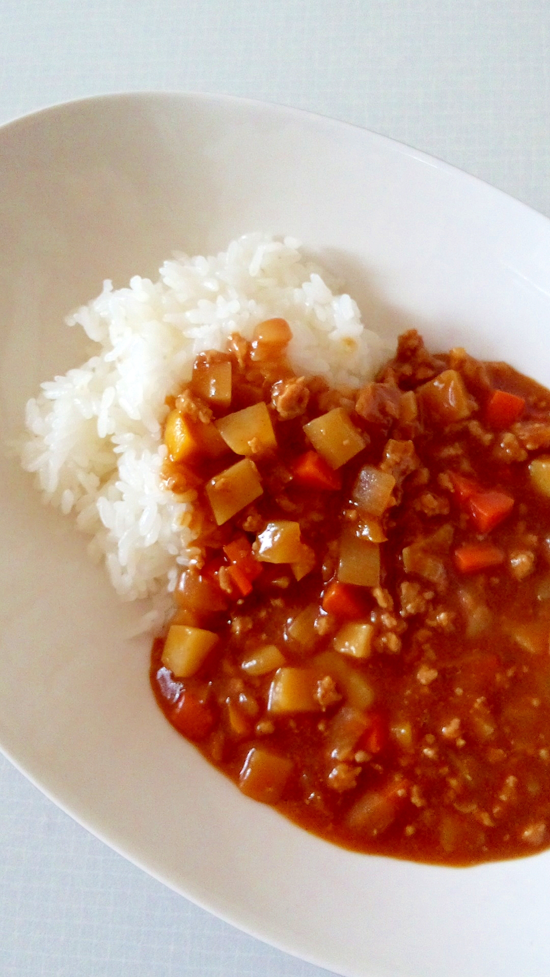 野菜たっぷり！挽き肉カレー