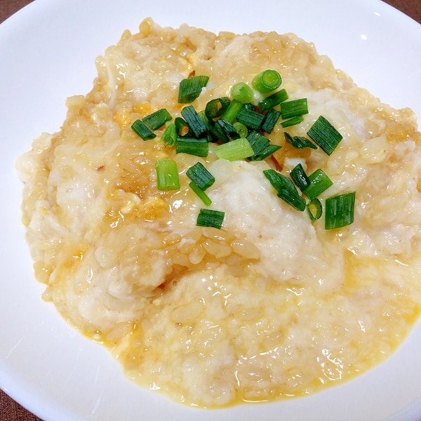 栄養満点 卵とろろ雑炊 レシピ 作り方 By うーころちゃん 楽天レシピ 栄養満点 卵とろろ雑炊 レシピ 作り方 By うーころちゃん 楽天レシピ