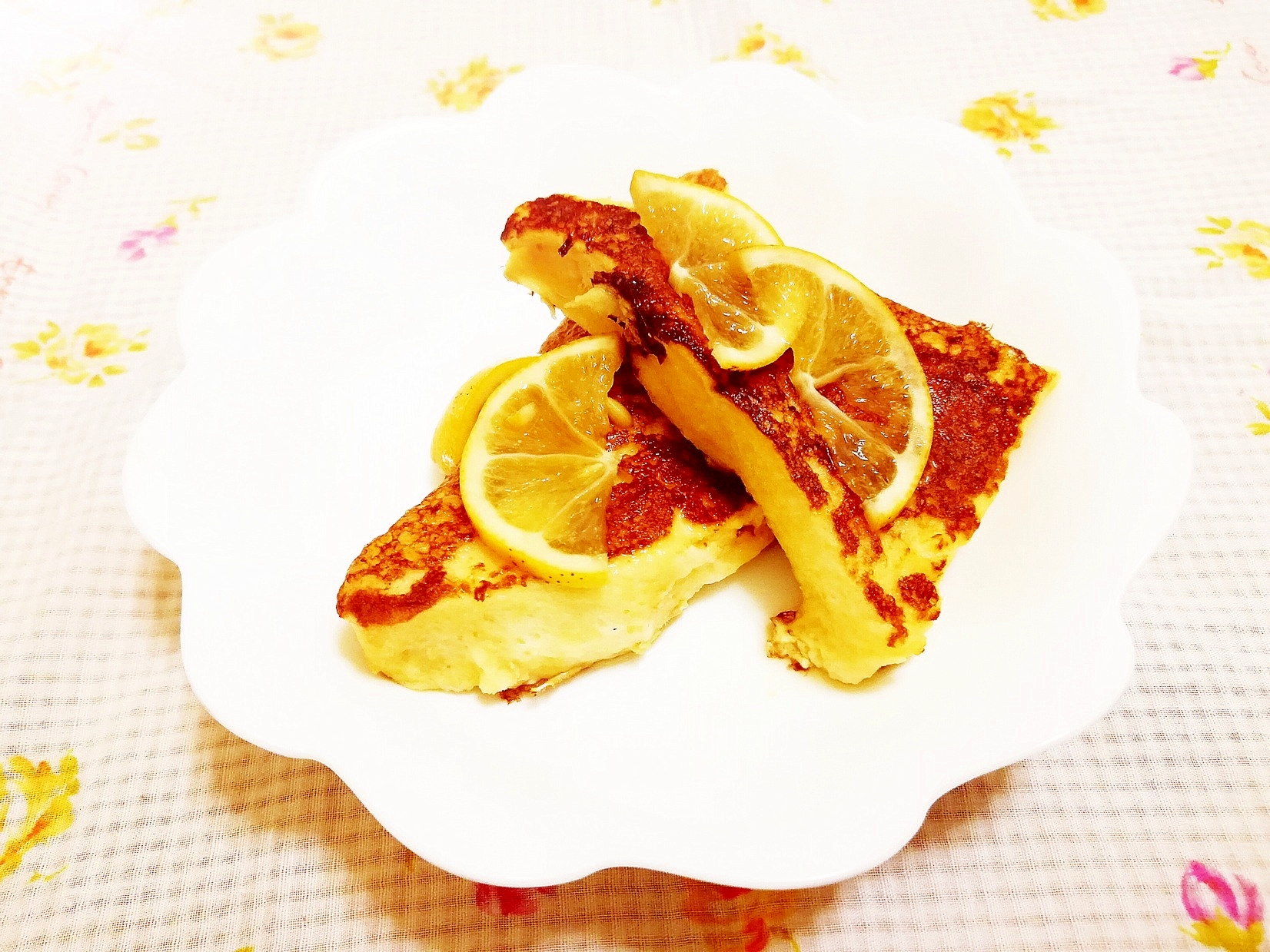 レモンと生姜のフレンチトースト