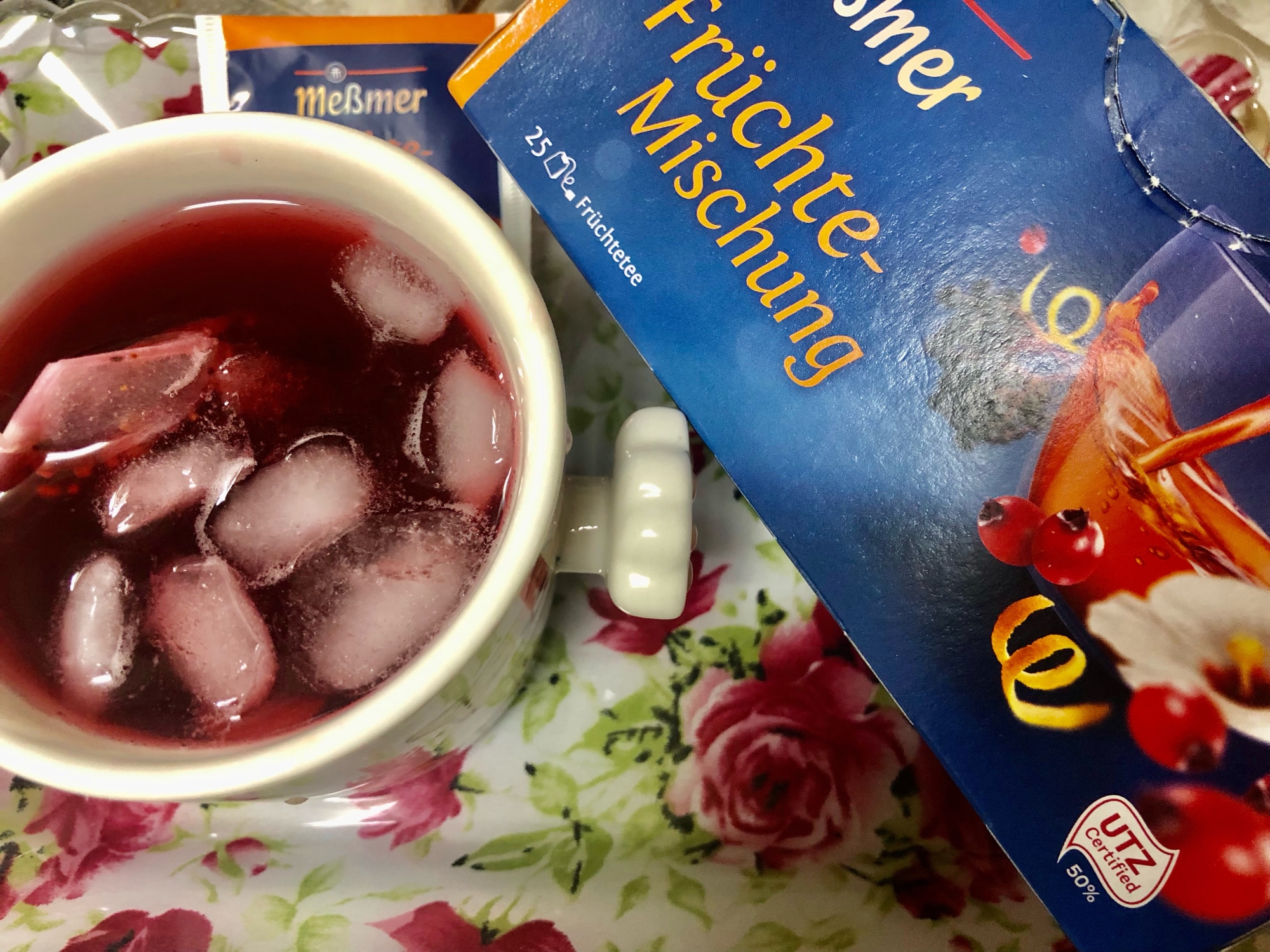 アイスで冷んやり爽やか フルーツハーブティー レシピ 作り方 By りんりんりん 楽天レシピ