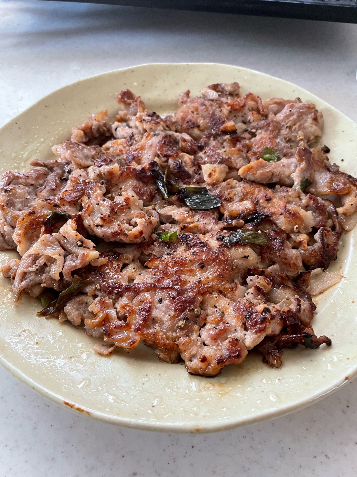 カリカ生姜焼き