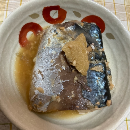ごま鯖の味噌煮