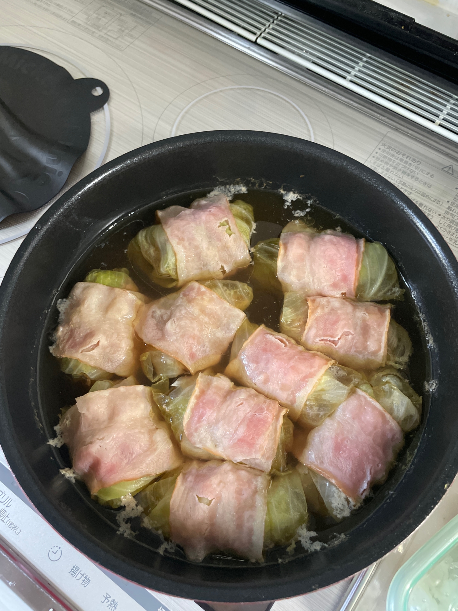 コンソメロールキャベツ