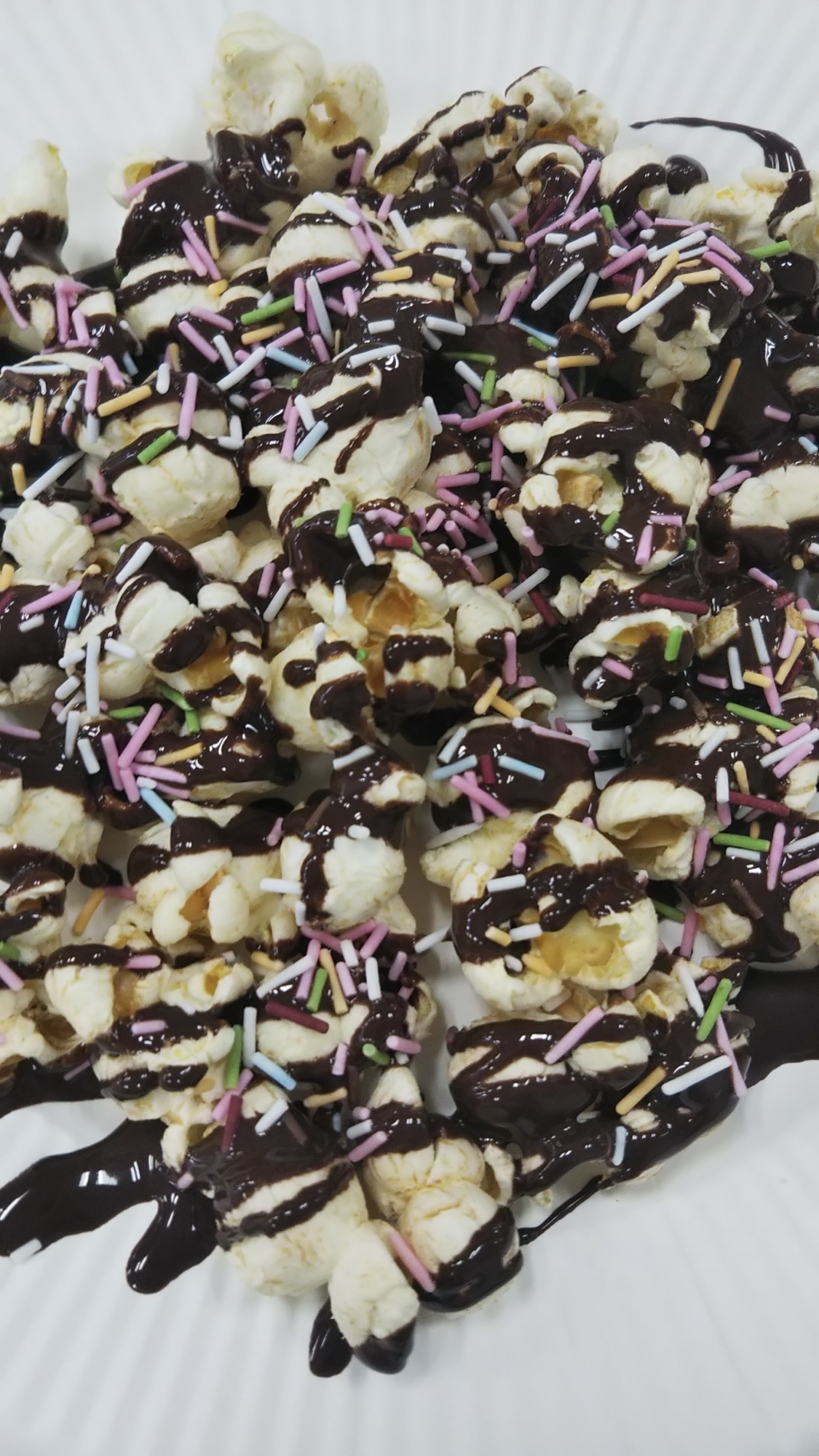 ポップコーンチョコ掛け