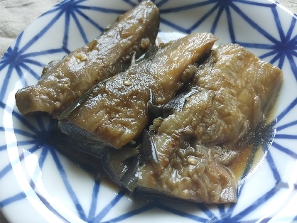 圧力鍋で作る茄子の煮浸し