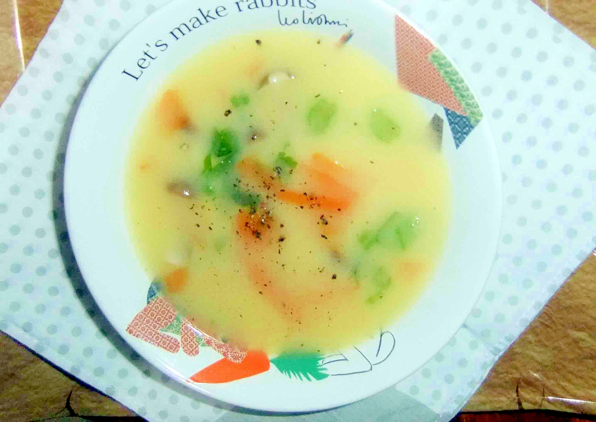 野菜ミルクスープ