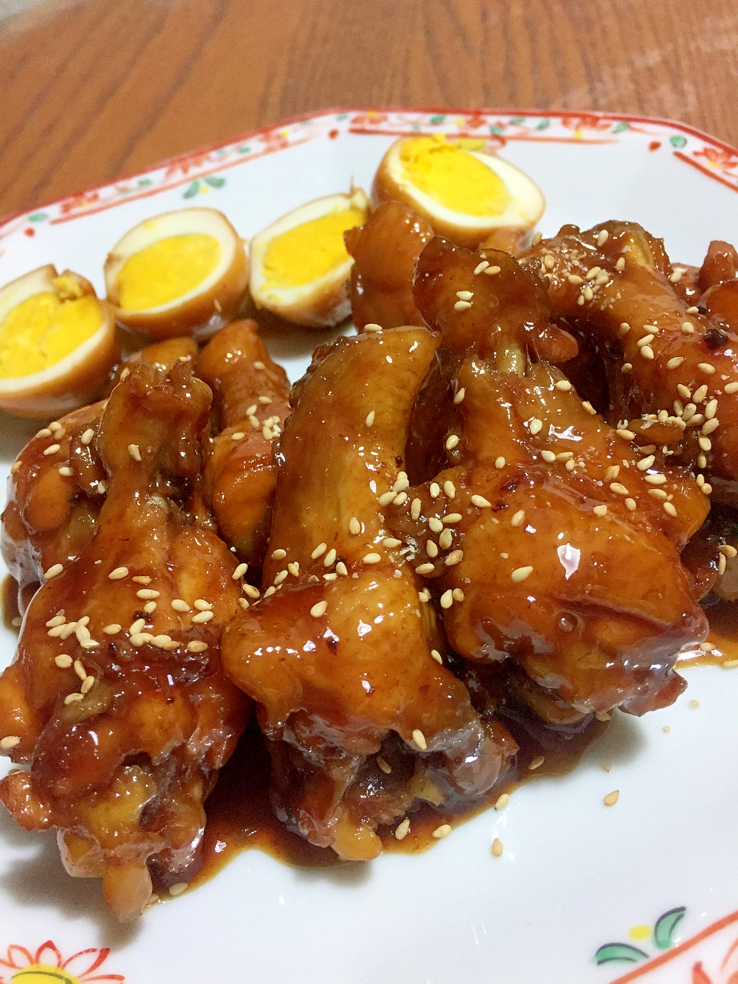 凄ウマ 鶏手羽元のポン酢で甘辛煮 シャトルシェフ レシピ 作り方 By うみぼうず1961 楽天レシピ