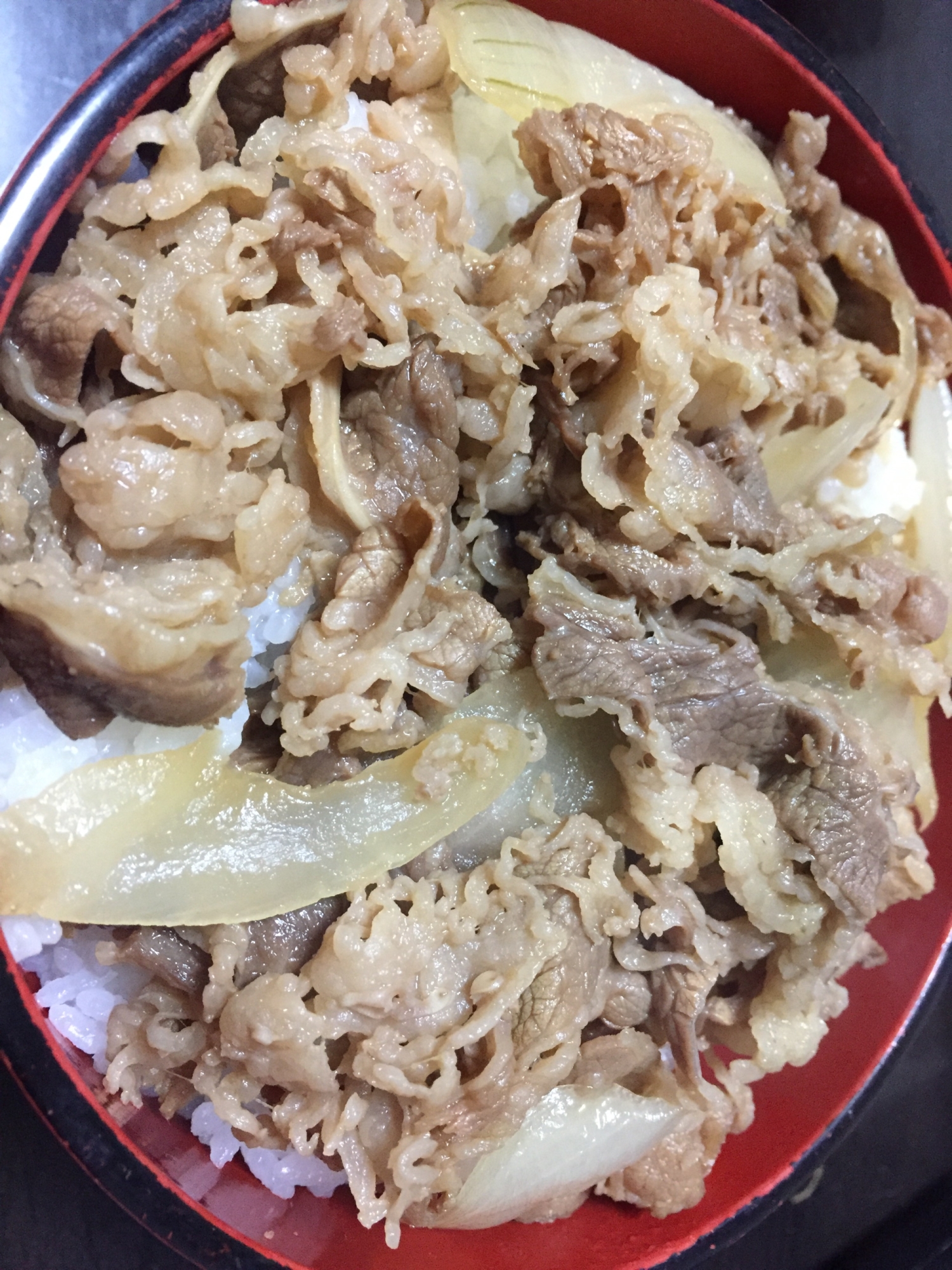 店風の牛丼