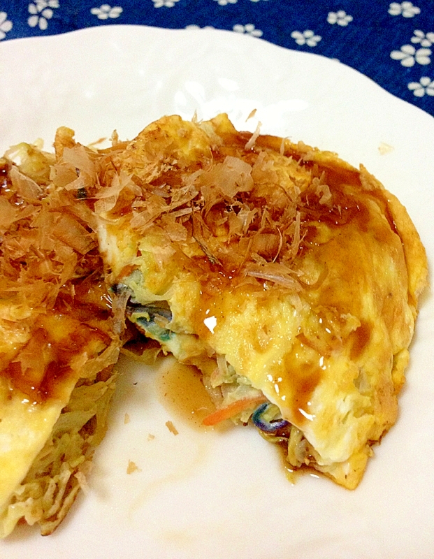 カット野菜で簡単 お好み焼き風オムレツ レシピ 作り方 By ゆず茶55 楽天レシピ カット野菜で簡単 お好み焼き風オムレツ レシピ 作り方 By ゆず茶55 楽天レシピ