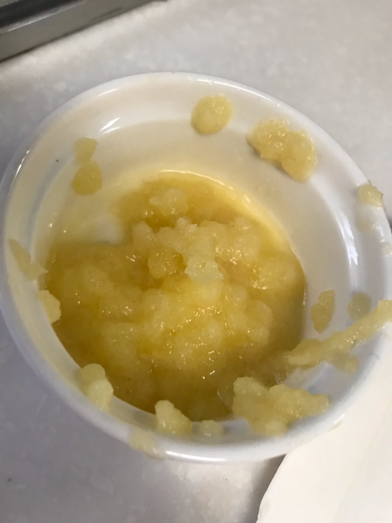 離乳食 電子レンジですりおろしリンゴ レシピ 作り方 By Rママ 楽天レシピ