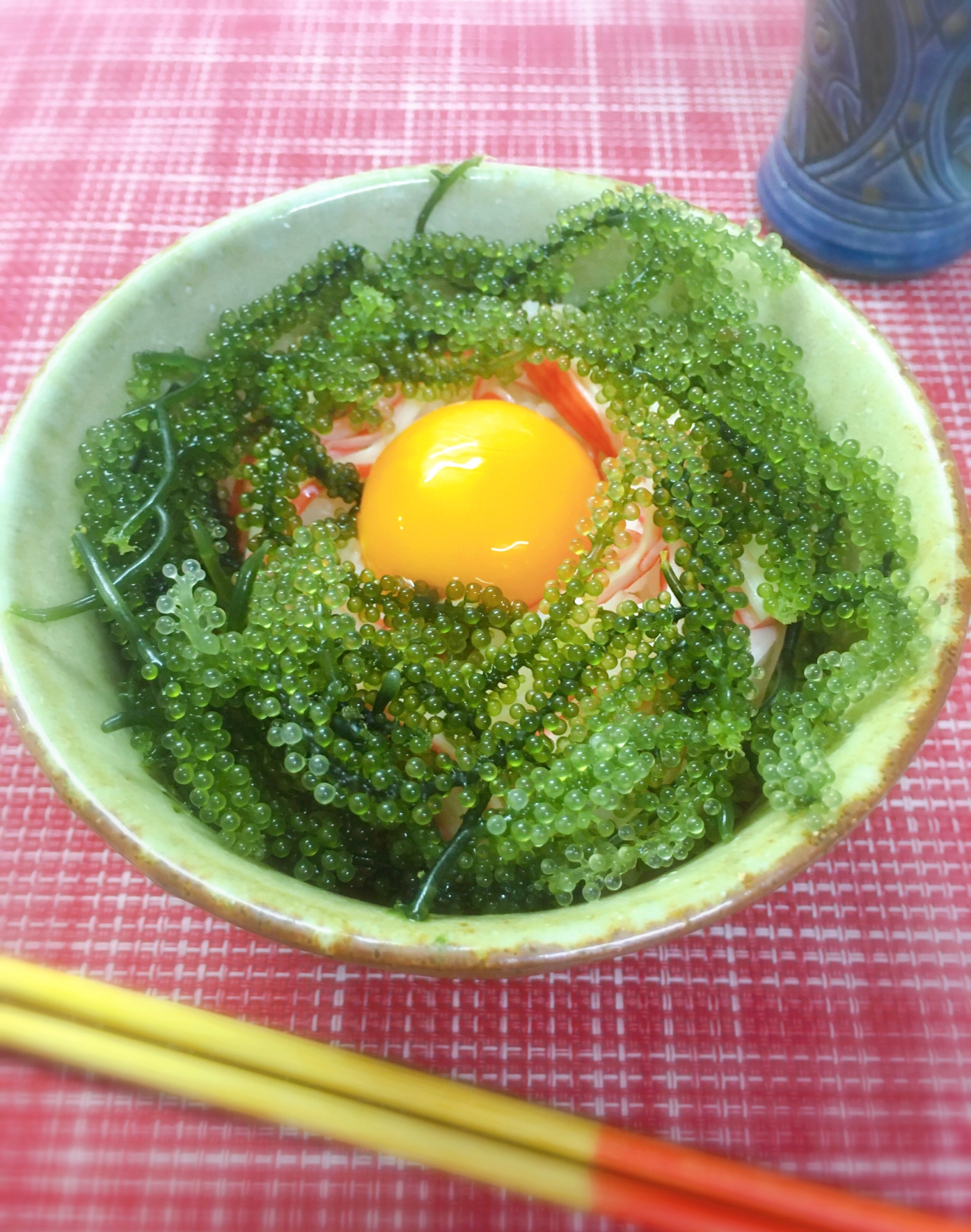 沖縄美ら海の恵み♡海ぶどう丼❣️