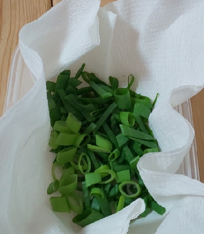 小葱の切り方と保存方法