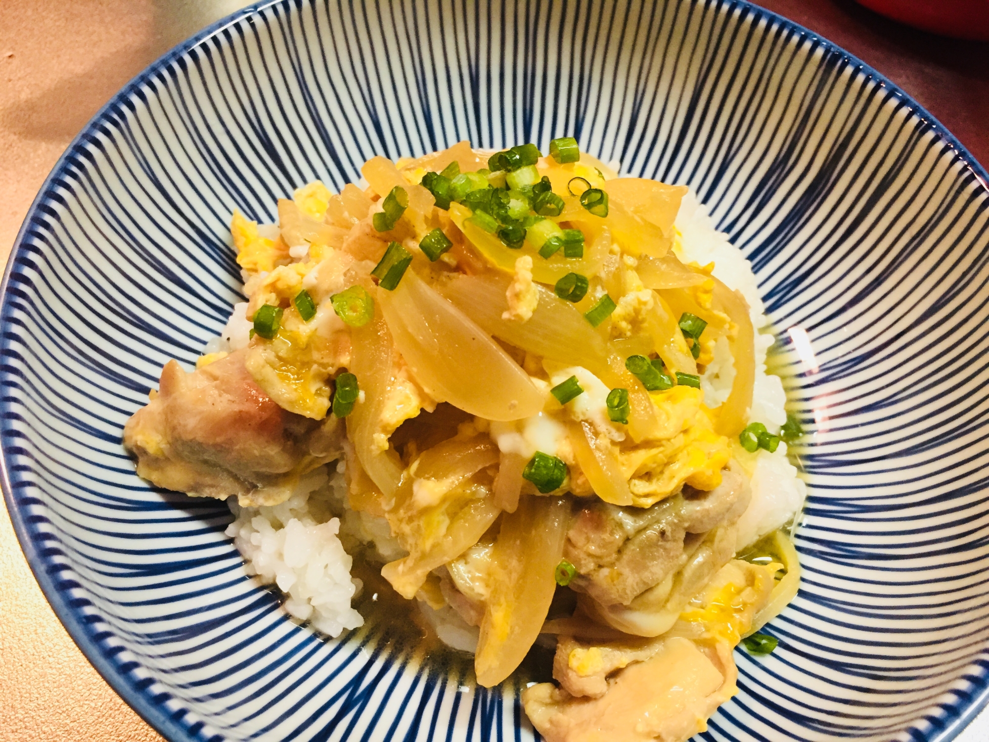 やさしい味の親子丼