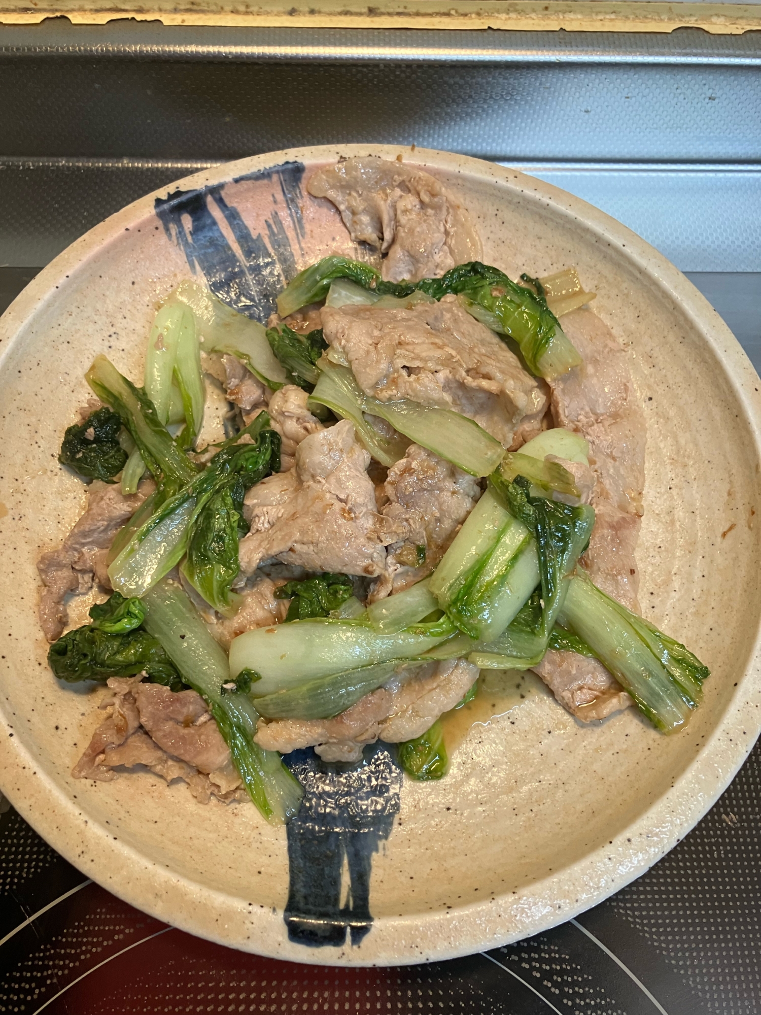 豚肉とミリーナの和風炒め^_^