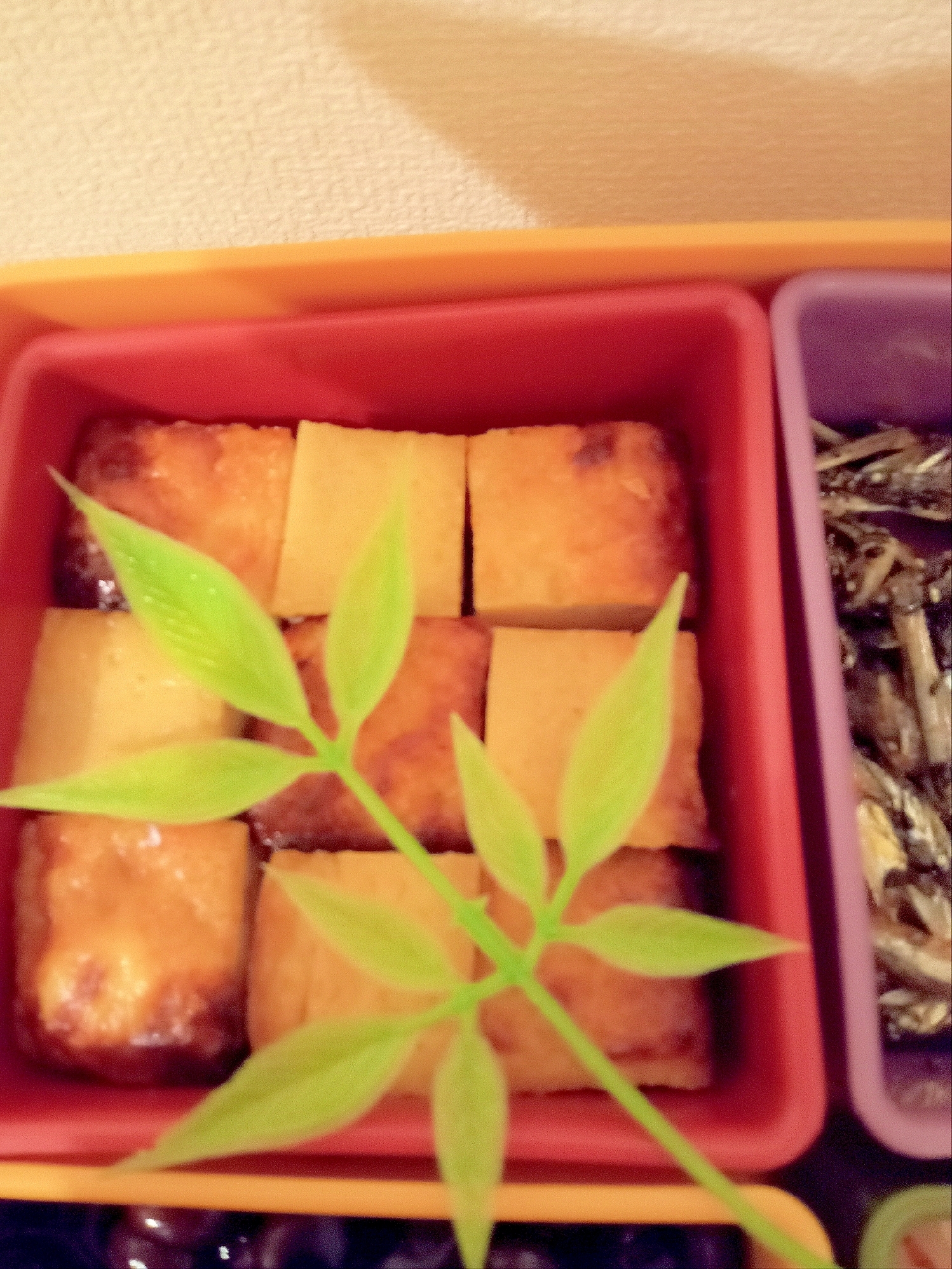 オーブンで、おせちの玉子焼き