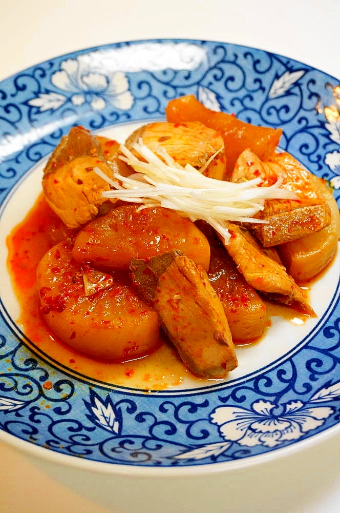 定番料理 大根の下茹ではレンジでok ぶり大根 レシピ 作り方 By Oppeke22 楽天レシピ