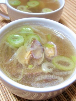 あさりの中華スープ