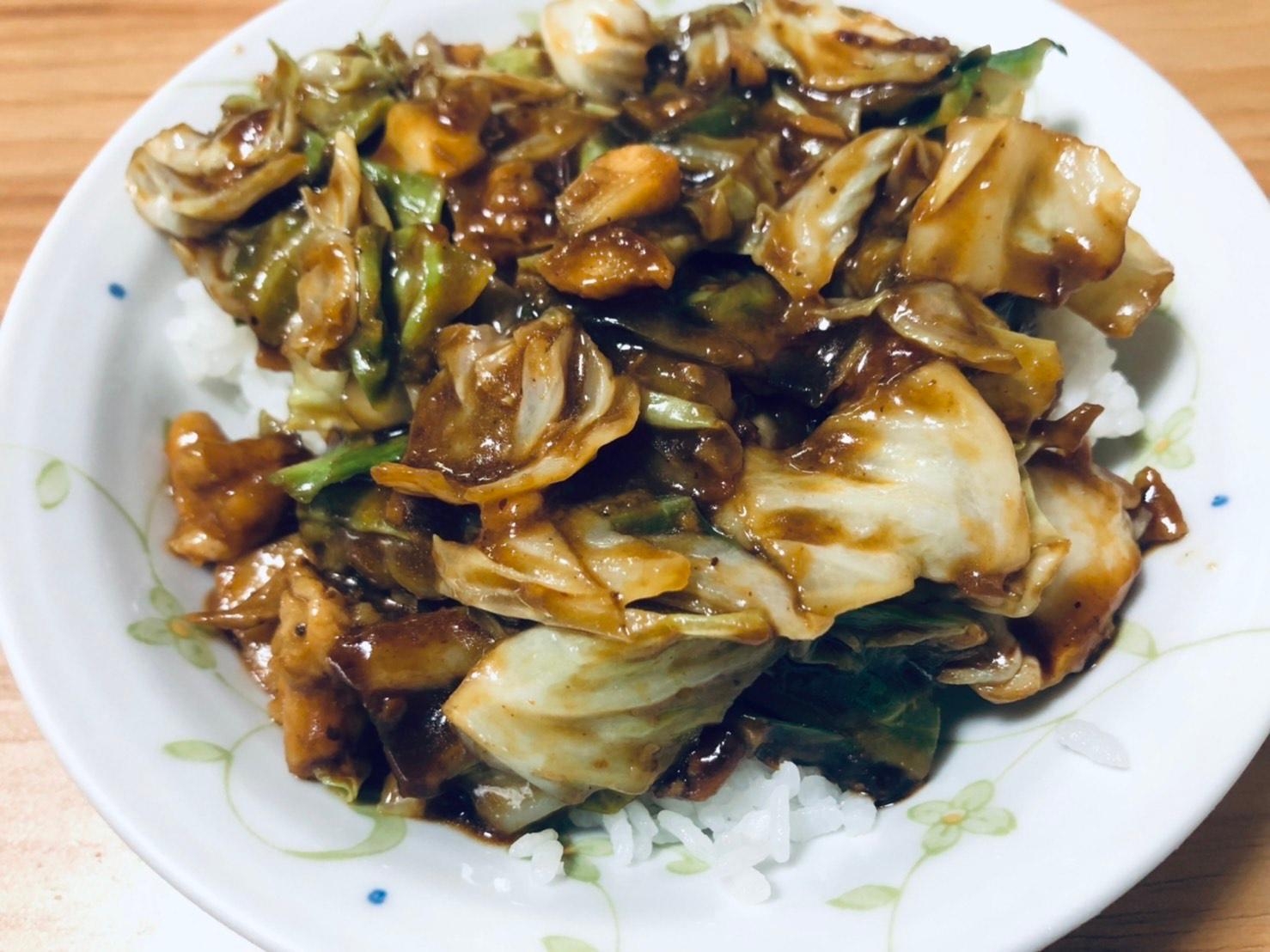 簡単！ホイコーロー丼