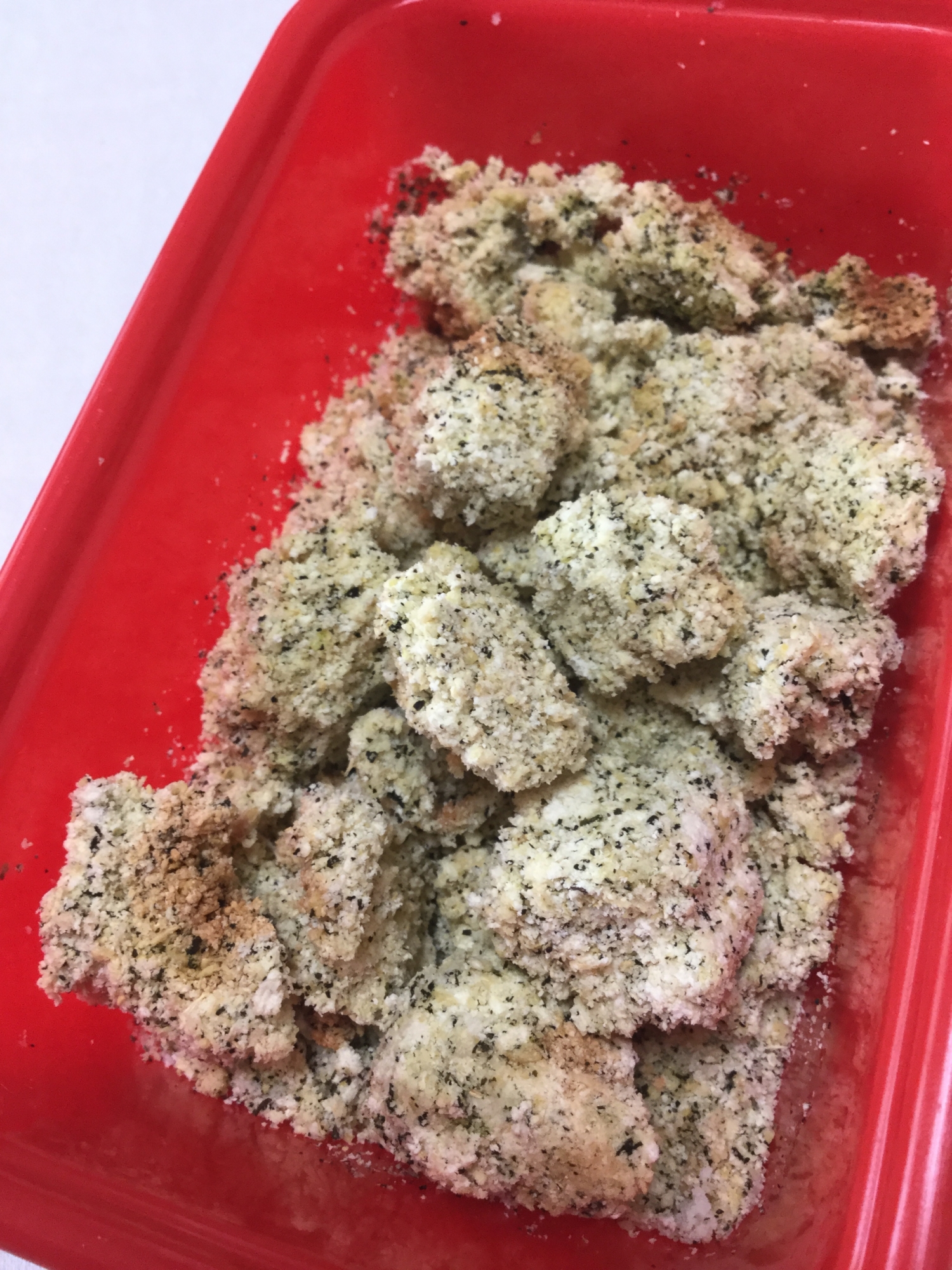 緑茶でおからクッキー風