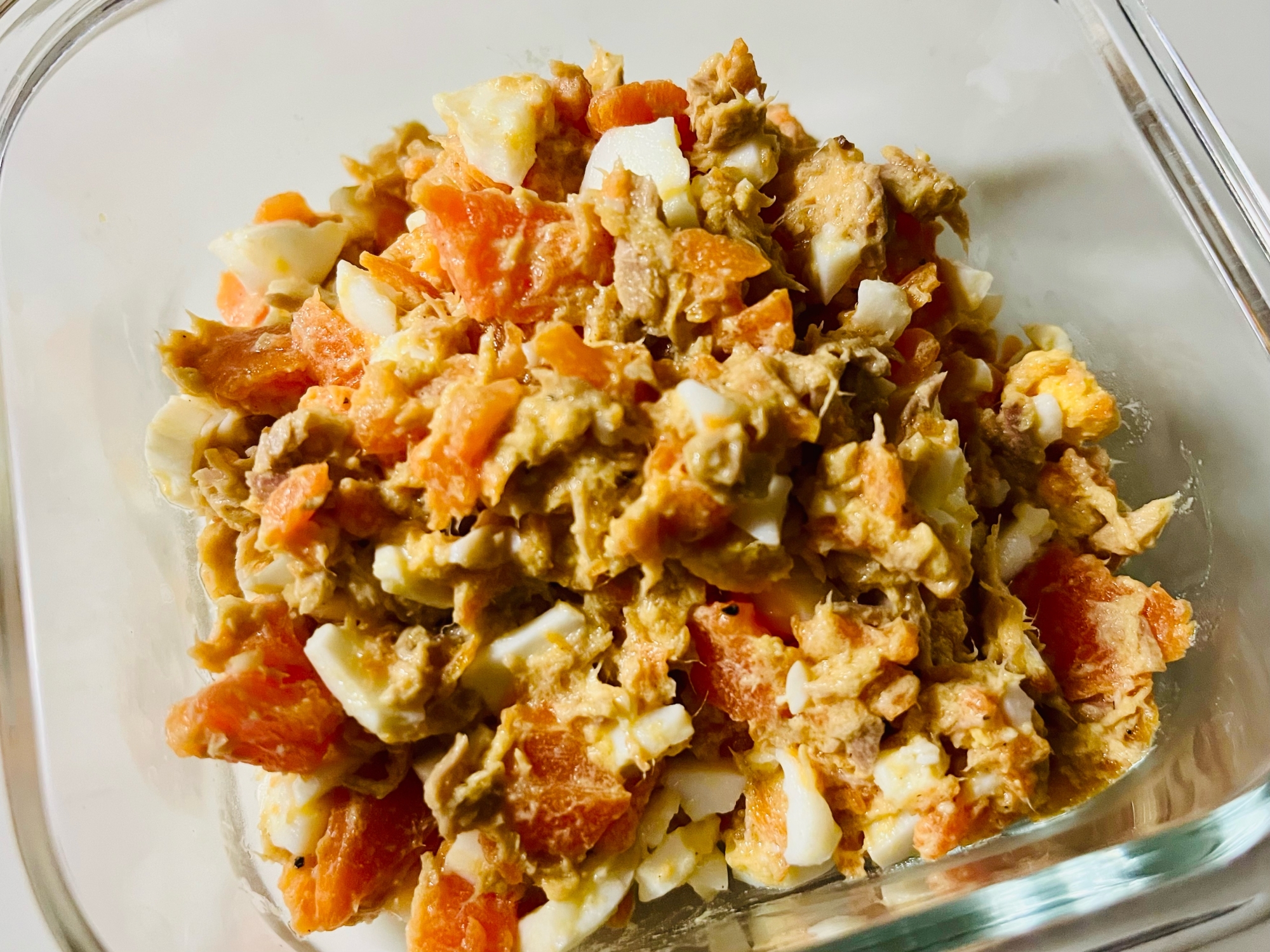 ツナと人参卵のサラダ