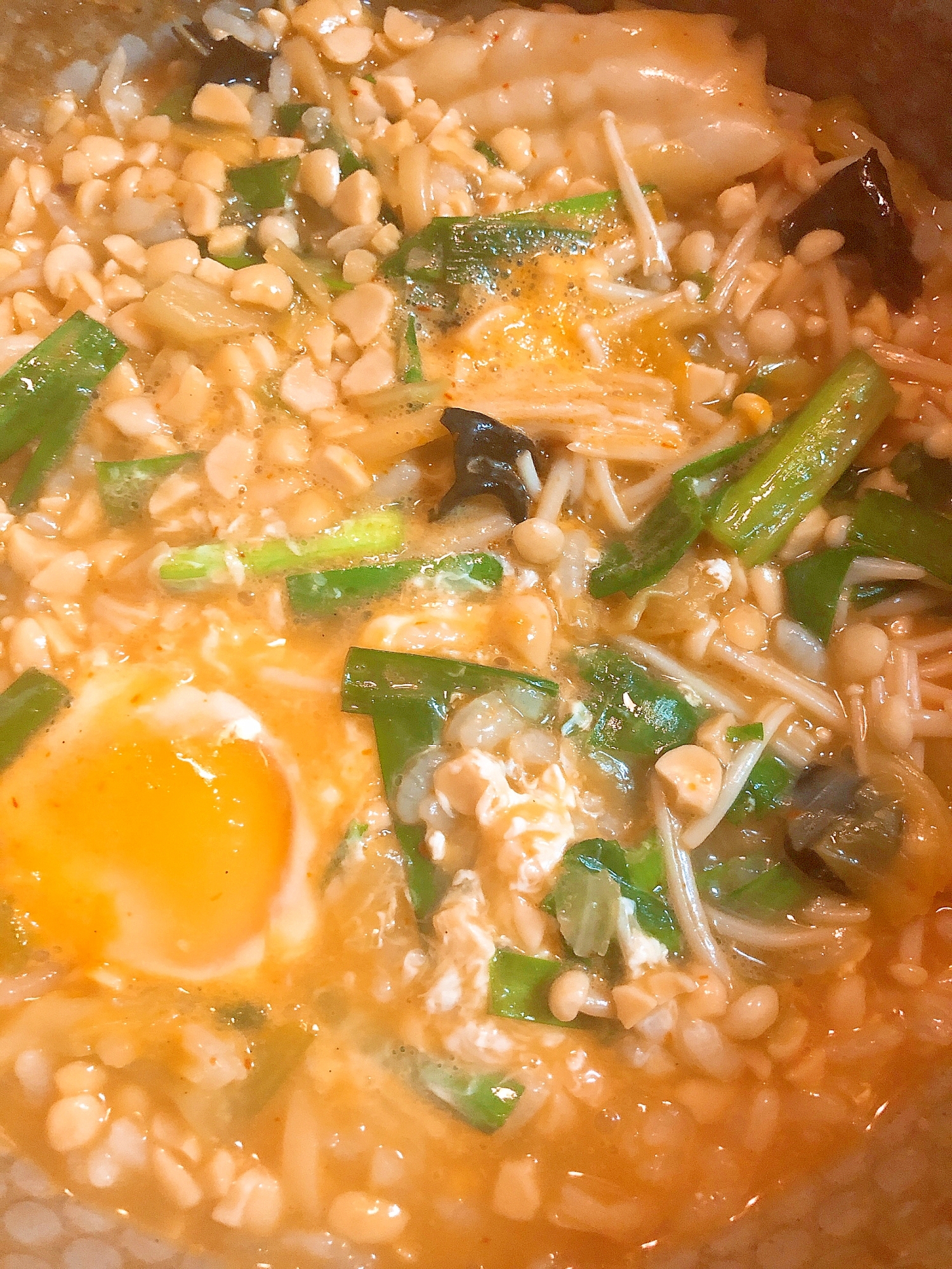 カップ麺の残り汁で 納豆チゲ雑炊 レシピ 作り方 By ミートソース 楽天レシピ カップ麺の残り汁で 納豆チゲ雑炊 レシピ 作り方 By ミートソース 楽天レシピ