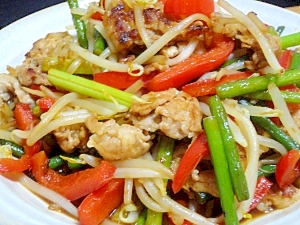 豚肉とにんにくの芽でスタミナ炒め レシピ 作り方 By まりえぽん 楽天レシピ